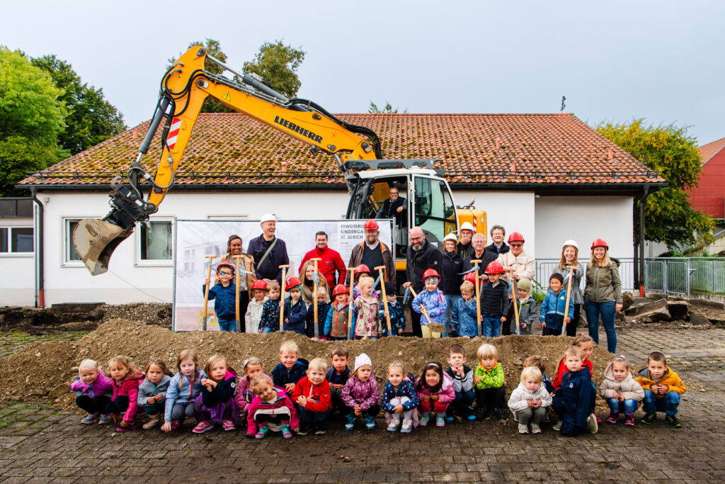 Moorenweis: Spatenstich  für Kita-Neubau